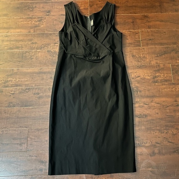 ROCK STEADY Diva Wiggle Dress Midi Black Stretch Pencil Size 4X Fits Like Large - Picture 10 of 16